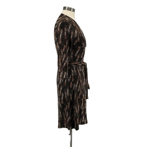 Diane Von Furstenberg RARE Vintage Re-Issue Animal Print Julian Wrap Dress 4 - Picture 4 of 7